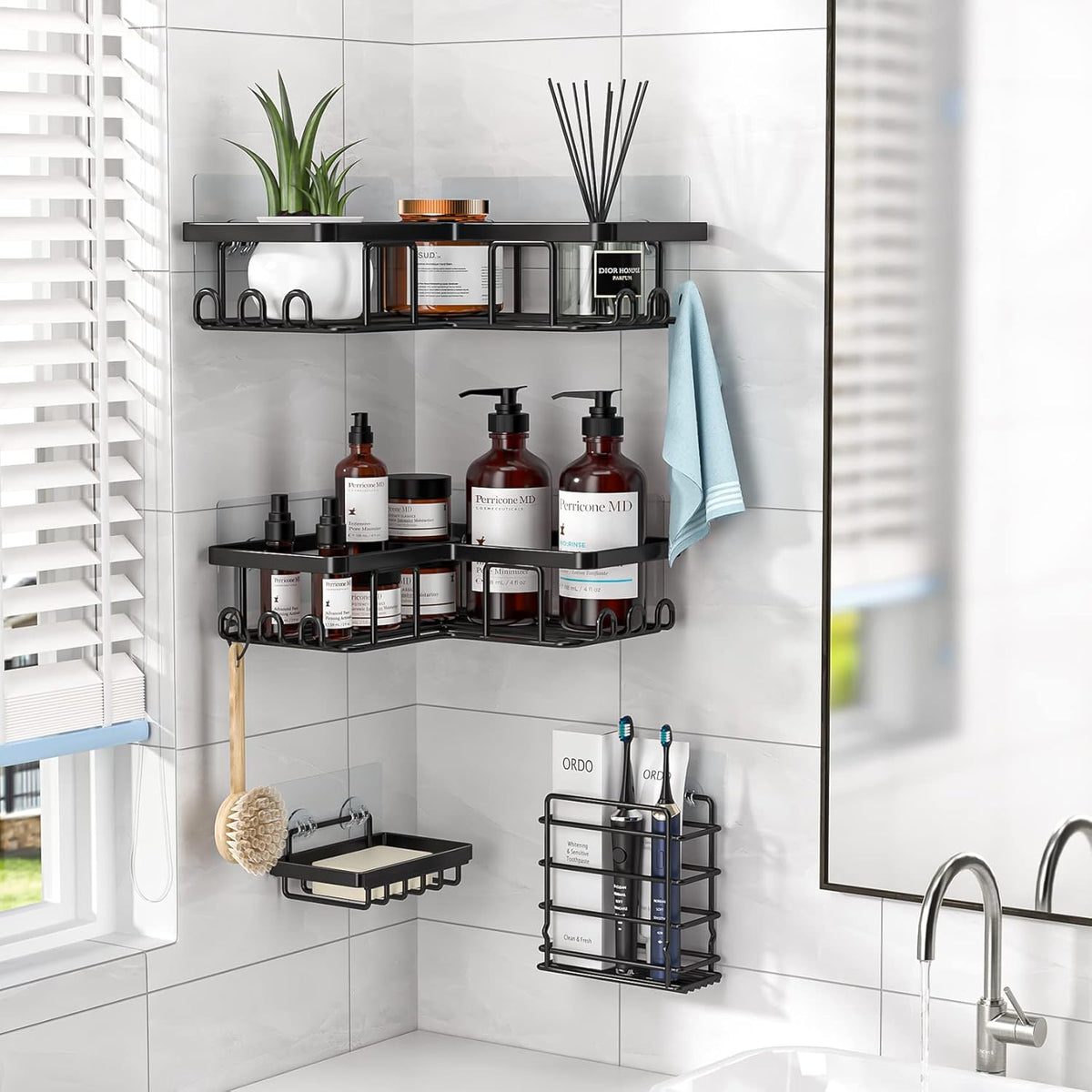 Kit Premium Organizador de Ducha 3 en 1