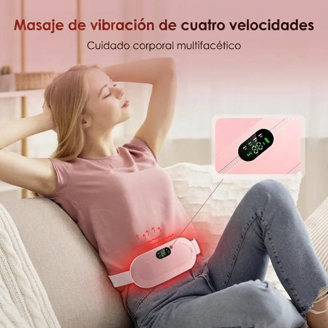 Cinturón anticólicos menstruales +Masajeador LED + Depilador facial