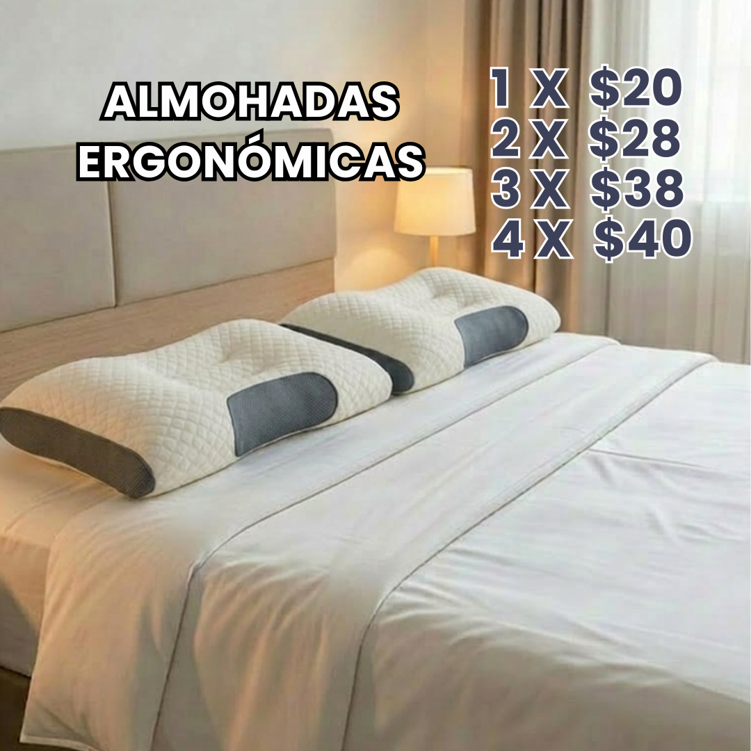 Almohada ergonómica ortopédica