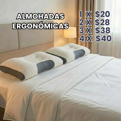 Almohada ergonómica ortopédica