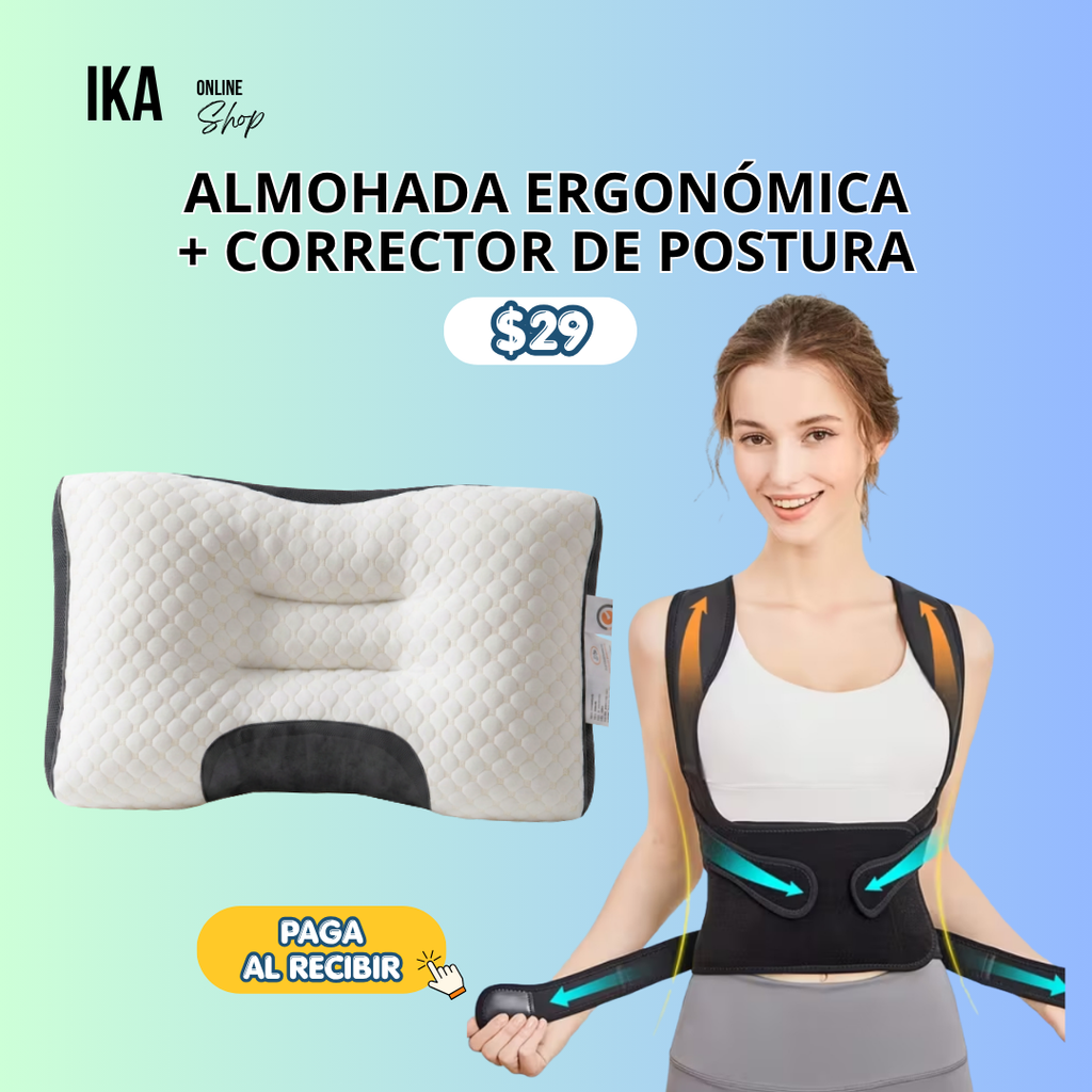 Combo almohada + Corrector