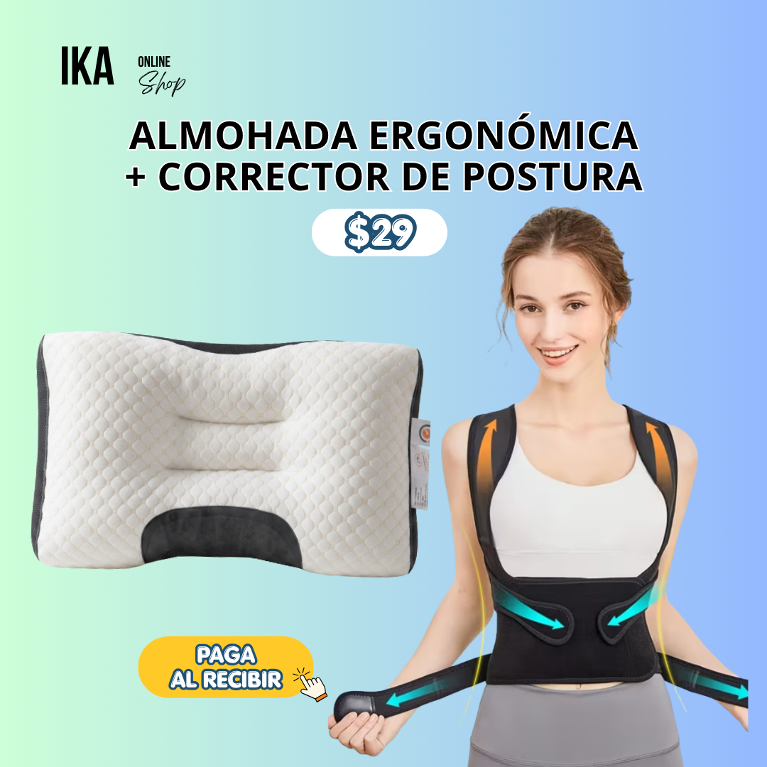 Combo almohada + Corrector