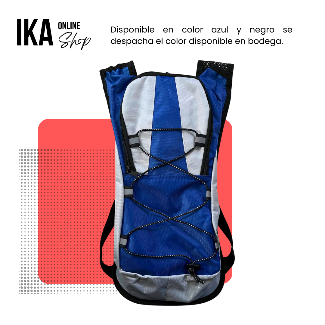 Mochila de Hidratación 5L + Bolsa 2L