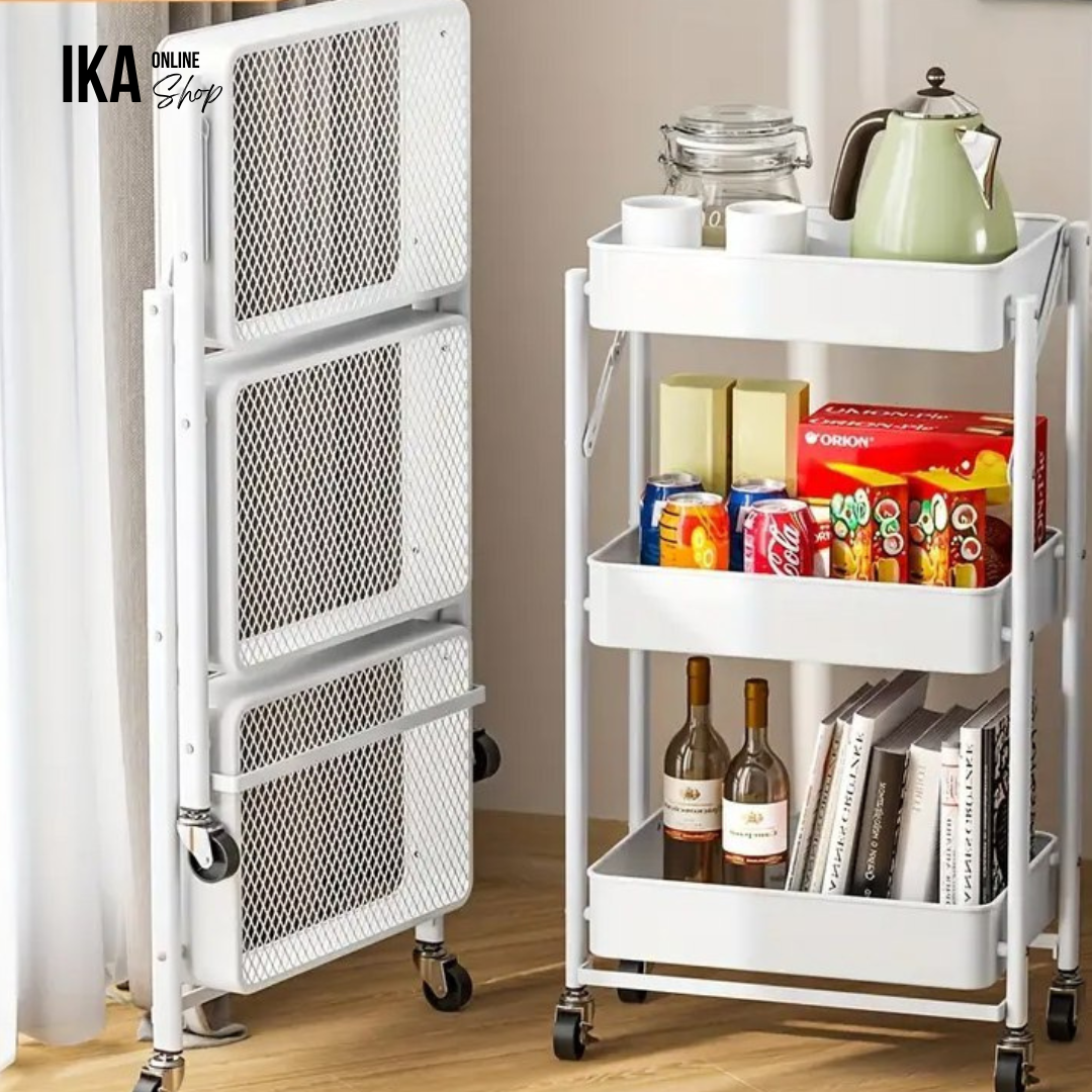 Organizador plegable de 3 pisos