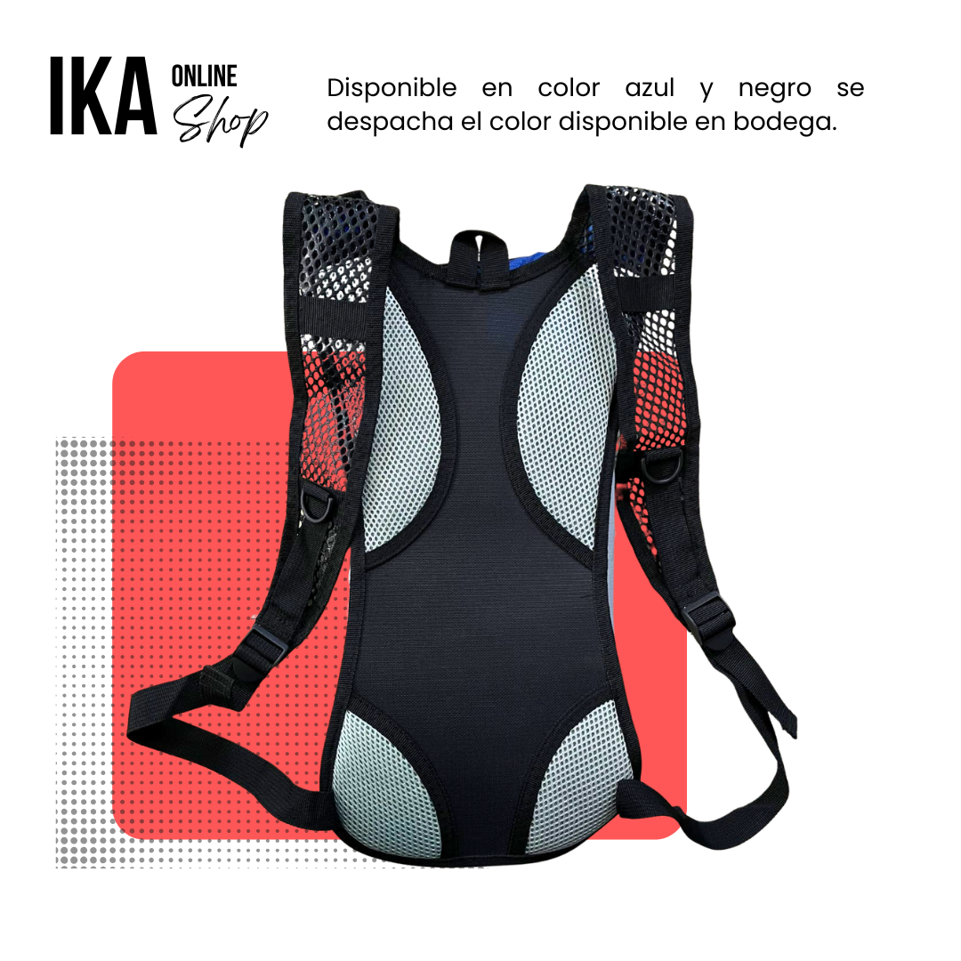 Mochila de Hidratación 5L + Bolsa 2L