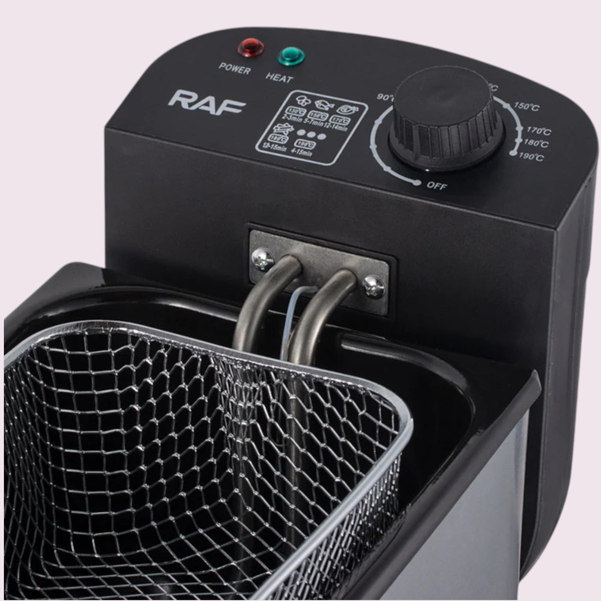 Freidora Eléctrica RAF 1500w
